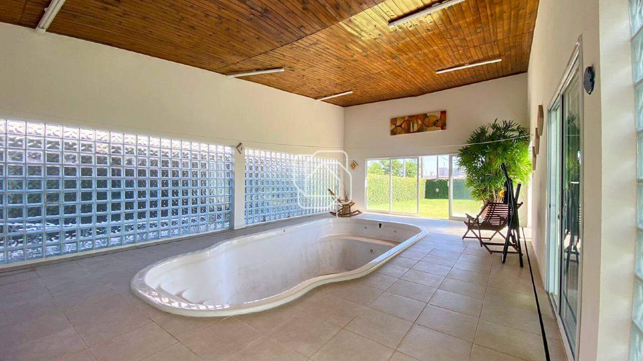 Casa de Condomínio à venda em Salto - SP - Condomínio Fazenda Palmeiras Imperiais: Área da piscina