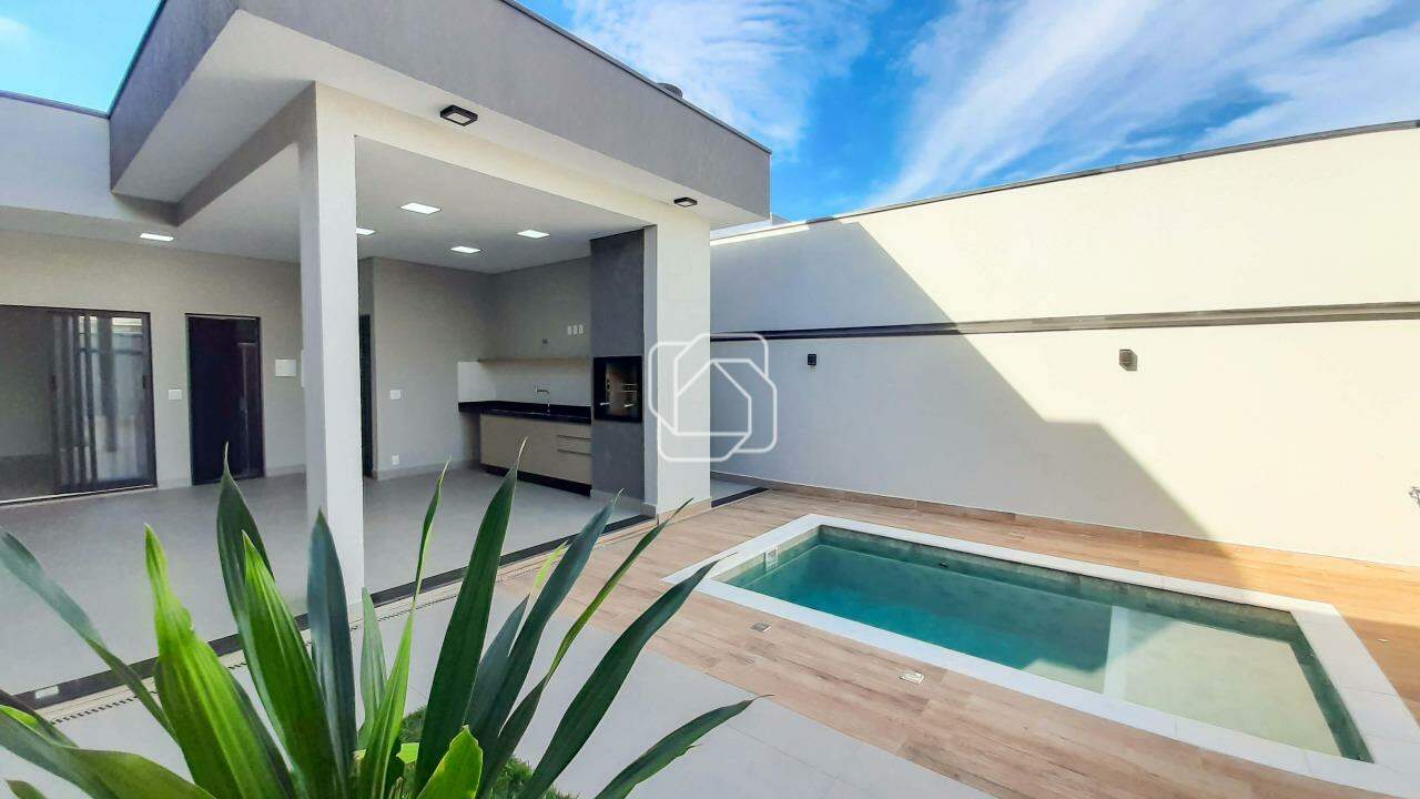 Casa de Condomínio à venda em Indaiatuba - SP - Jardim Residencial Dona Lucilla: Área da piscina e gourmet
