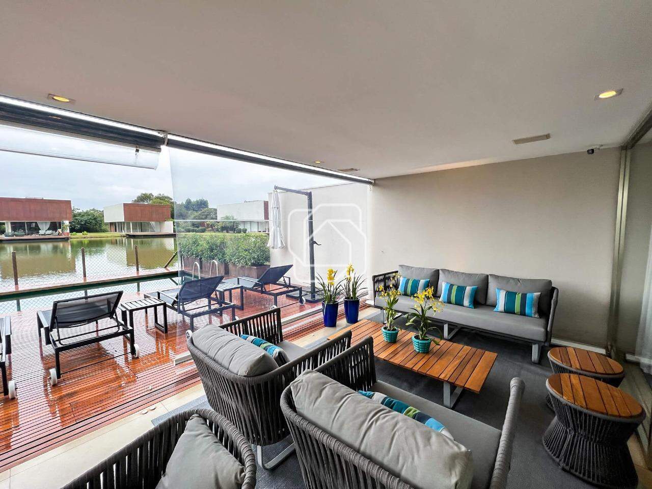 Casa de Condomínio à venda em Porto Feliz - SP - Condomínio Fazenda Boa Vista: Sala de estar, acesso externo