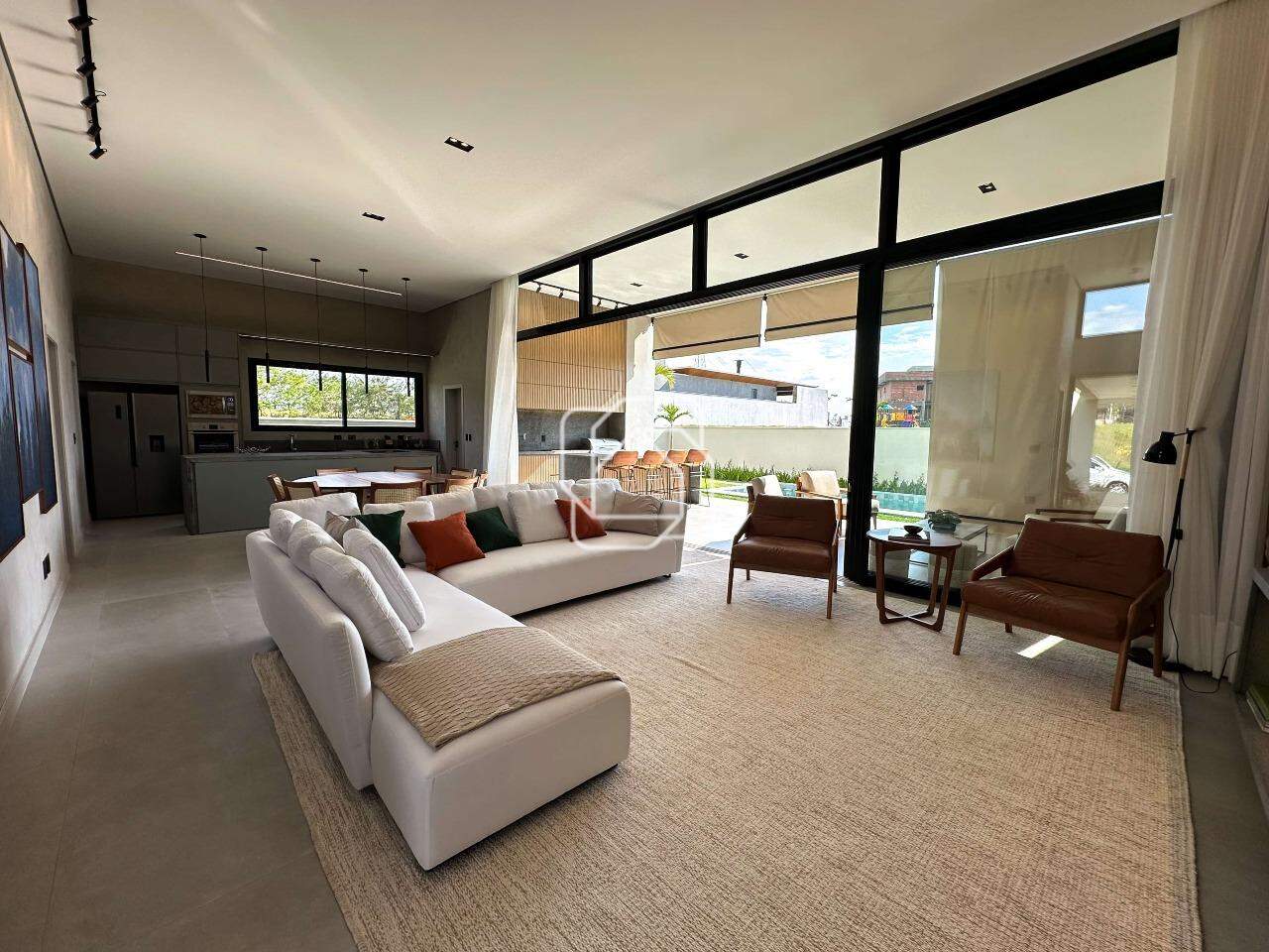 Casa de Condomínio à venda em Itu - SP - Condomínio Villas do Golfe: Ambientes integrados