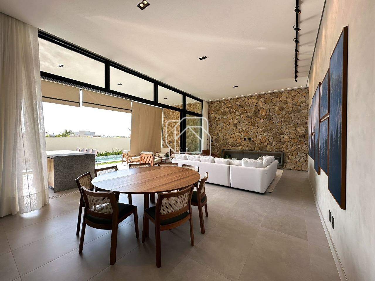 Casa de Condomínio à venda em Itu - SP - Condomínio Villas do Golfe: Ambientes integrados