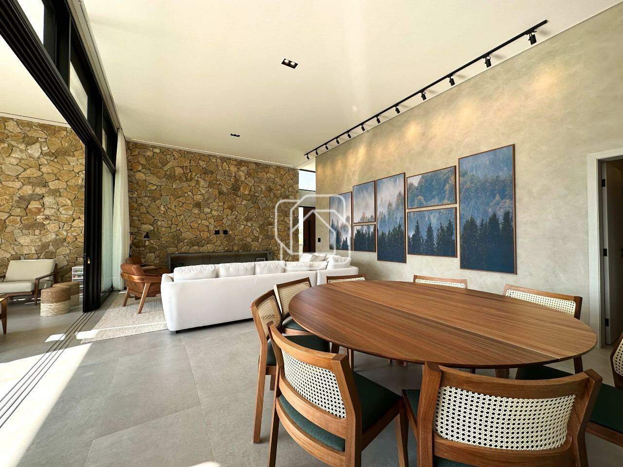 Casa de Condomínio à venda em Itu - SP - Condomínio Villas do Golfe: Ambientes integrados