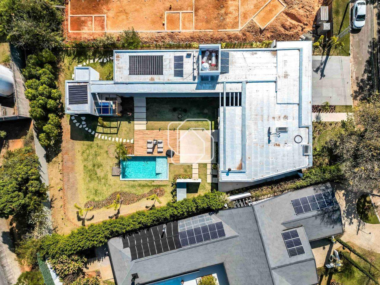 Casa de Condomínio à venda em Indaiatuba - SP - Helvetia Country: Visão aérea do imóvel