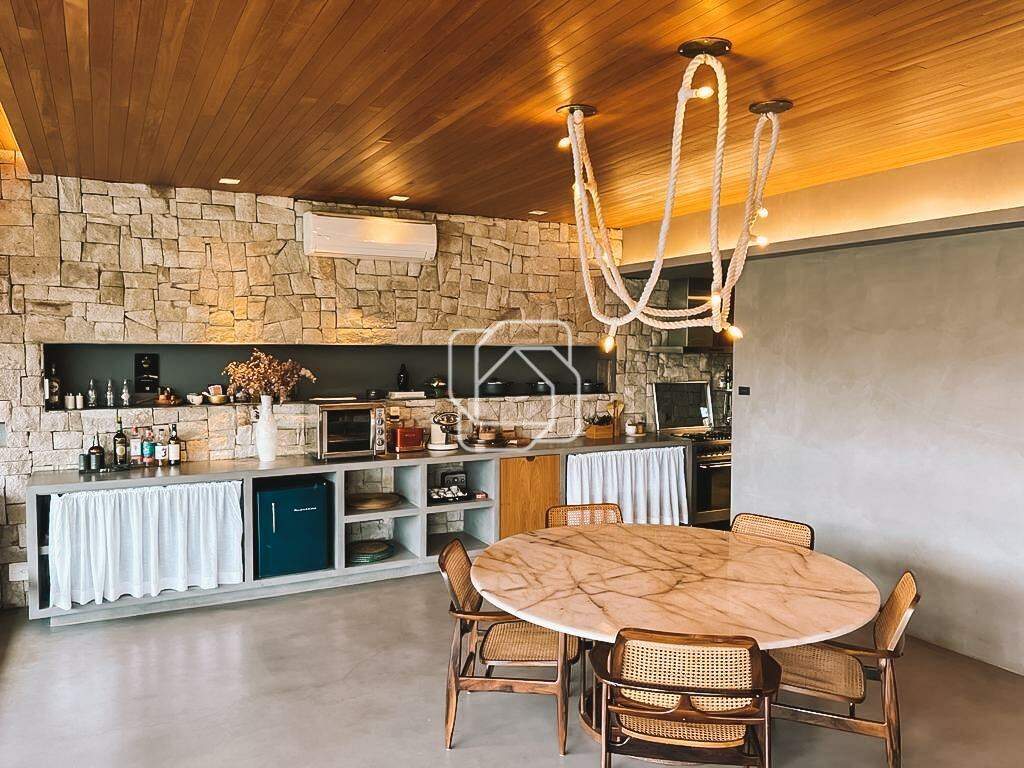 Casa de Condomínio para aluguel em Porto Feliz - SP - Condomínio Fazenda Boa Vista: Sala de jantar, cozinha