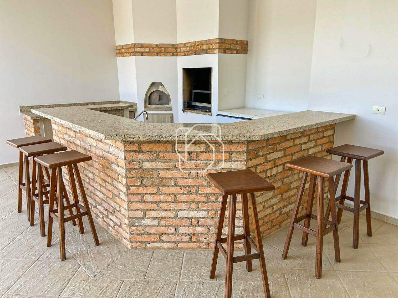 Casa de Condomínio para aluguel em Itu - SP - Fazenda Vila Real de Itu: Churrasqueira