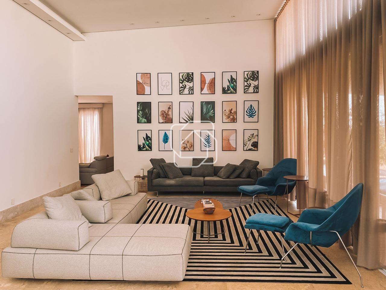 Casa de Condomínio à venda em Cabreúva - SP - Portal do Japy Golf Clube: Sala de estar