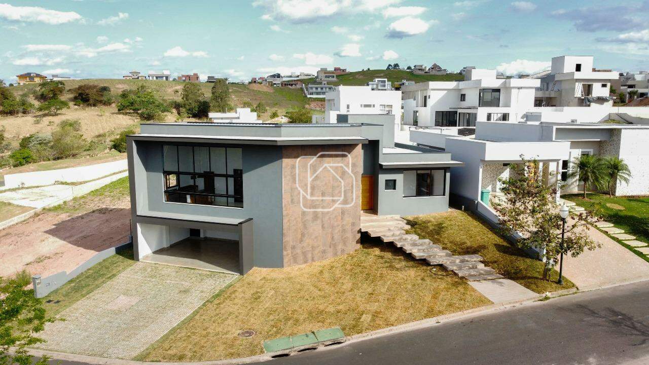Casa de Condomínio à venda em Itu - SP - Residencial Parque Campos de Santo Antônio II: Visão aérea do imóvel