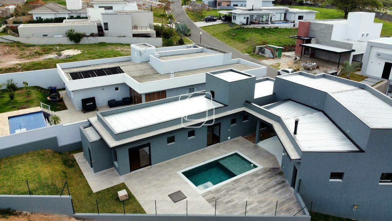 Casa de Condomínio à venda em Itu - SP - Residencial Parque Campos de Santo Antônio II: Visão aérea do imóvel