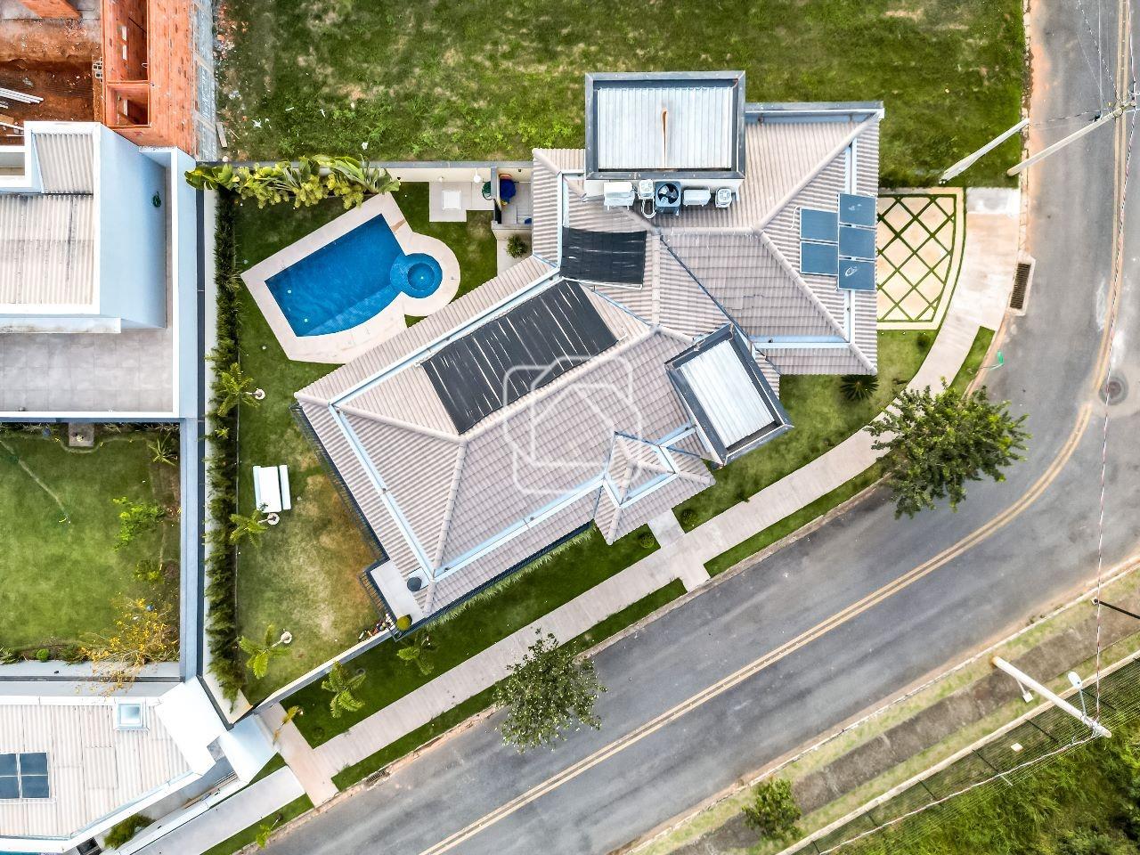 Casa de Condomínio à venda em Indaiatuba - SP - Jardim Piemonte: Visão aérea do imóvel