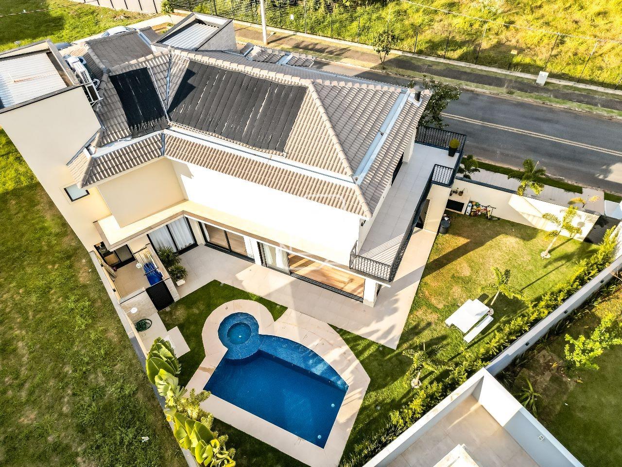 Casa de Condomínio à venda em Indaiatuba - SP - Jardim Piemonte: Visão aérea do imóvel