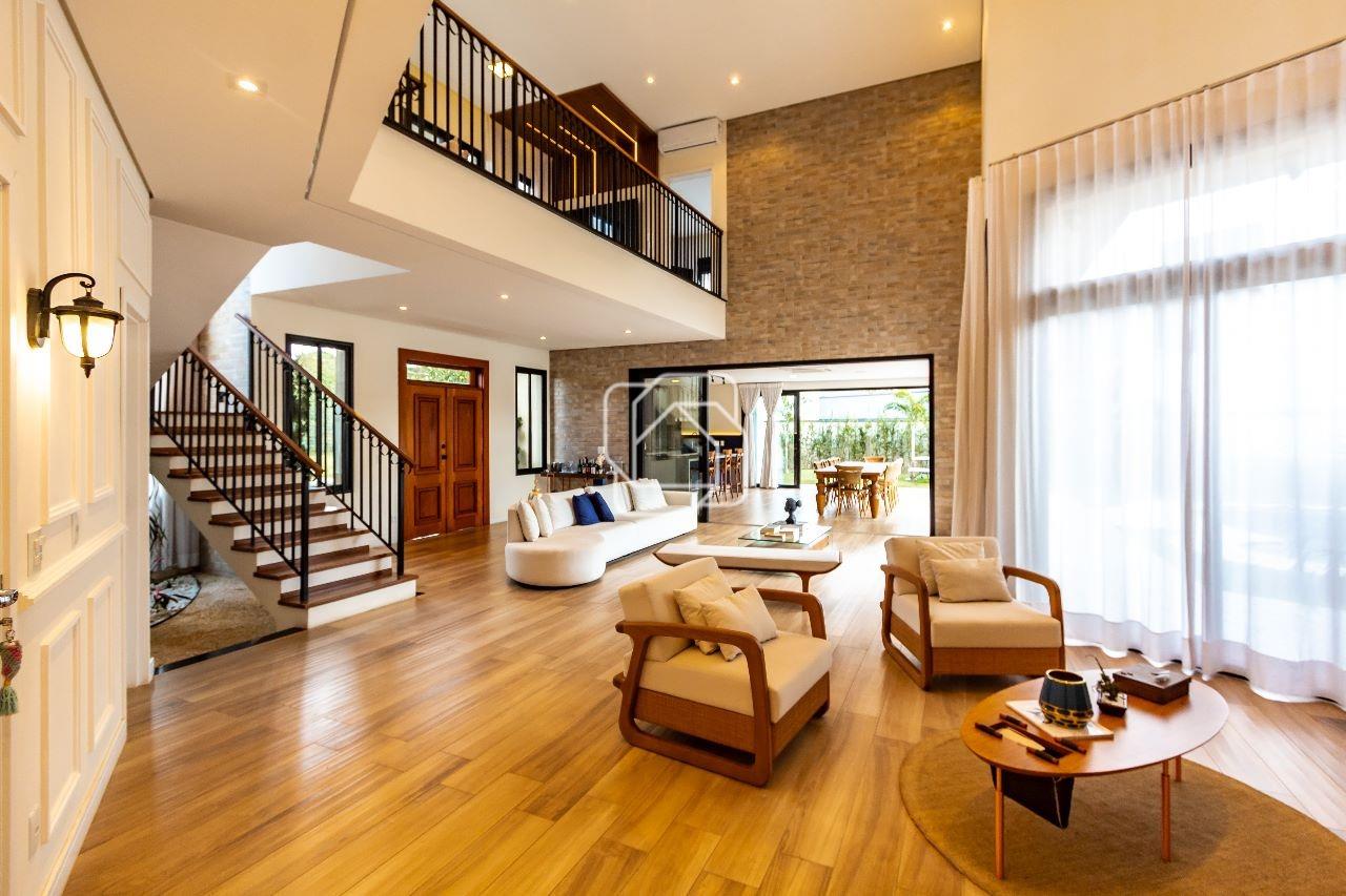 Casa de Condomínio à venda em Indaiatuba - SP - Jardim Piemonte: Sala de estar