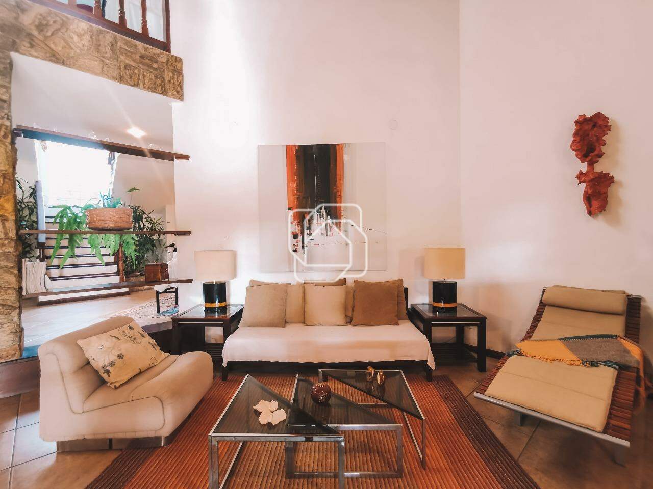 Casa de Condomínio à venda em Indaiatuba - SP - Vale das Laranjeiras: Sala de estar