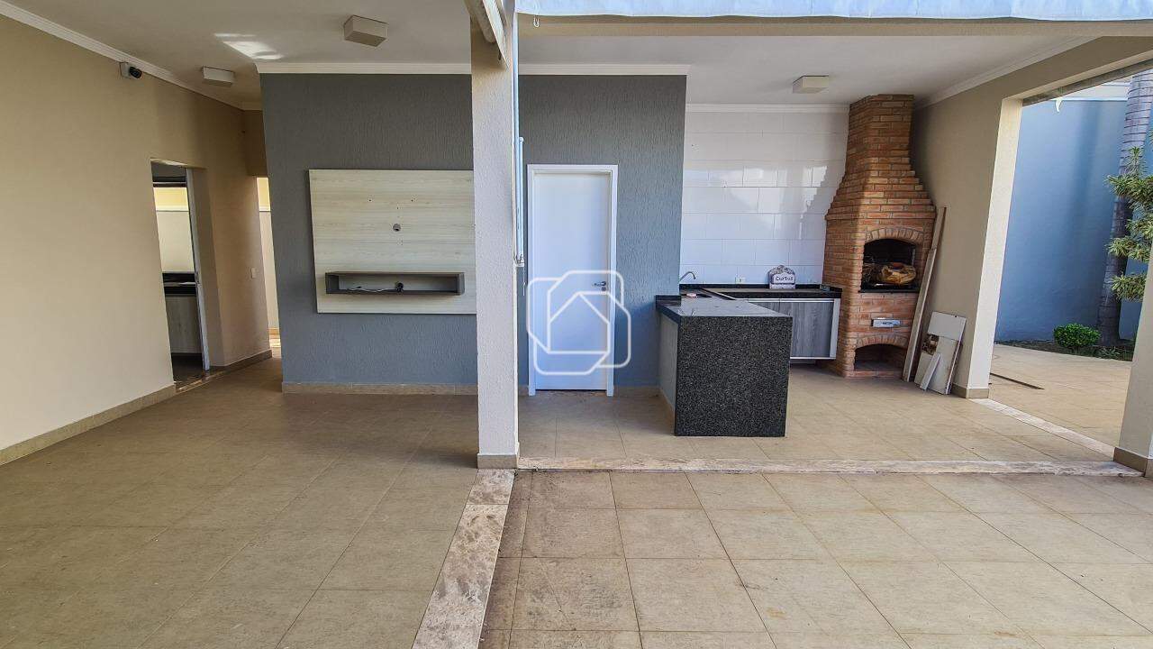 Casa de Condomínio para aluguel em Indaiatuba - SP - Condomínio Terra Magna: Quintal com área gourmet