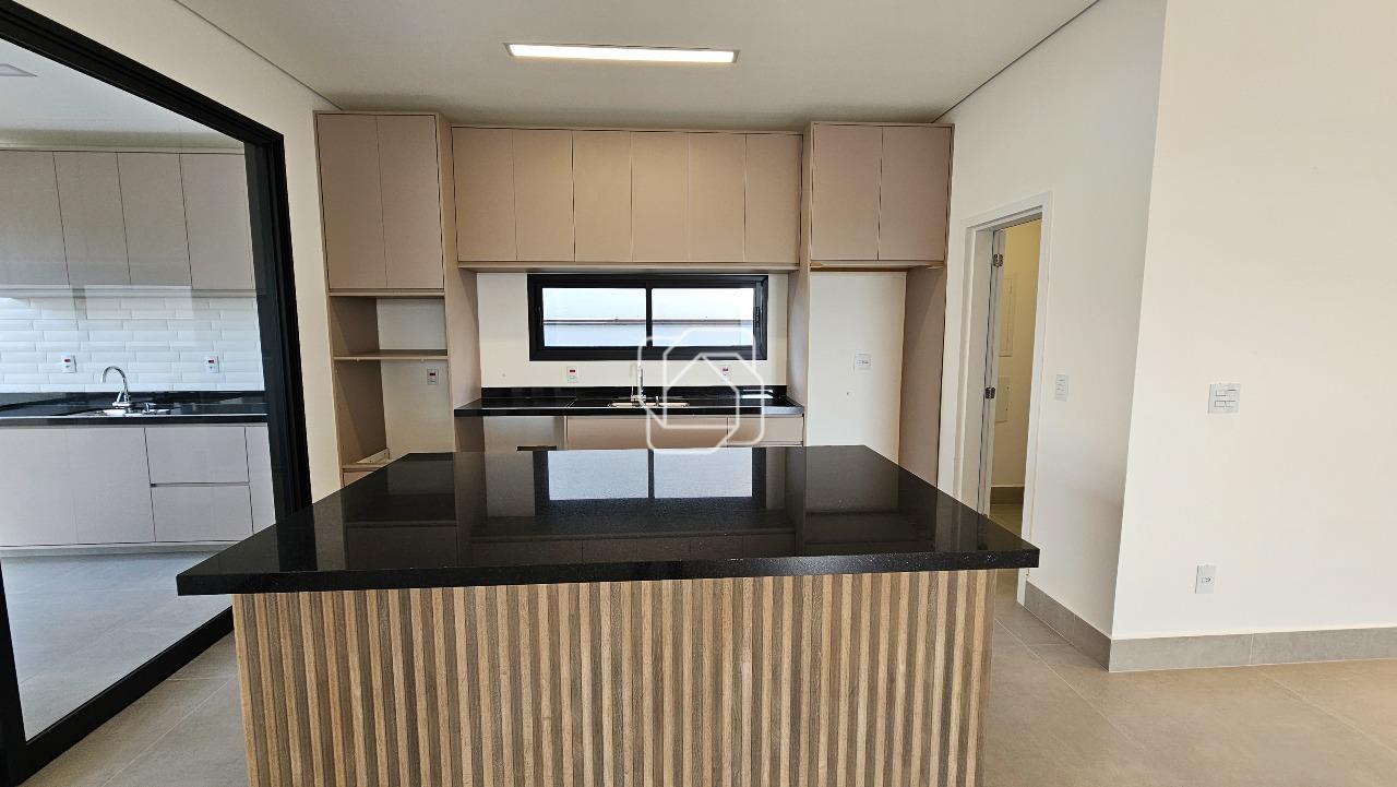 Casa de Condomínio à venda em Itu - SP - Residencial Parque Campos de Santo Antônio II: Ilha da cozinha