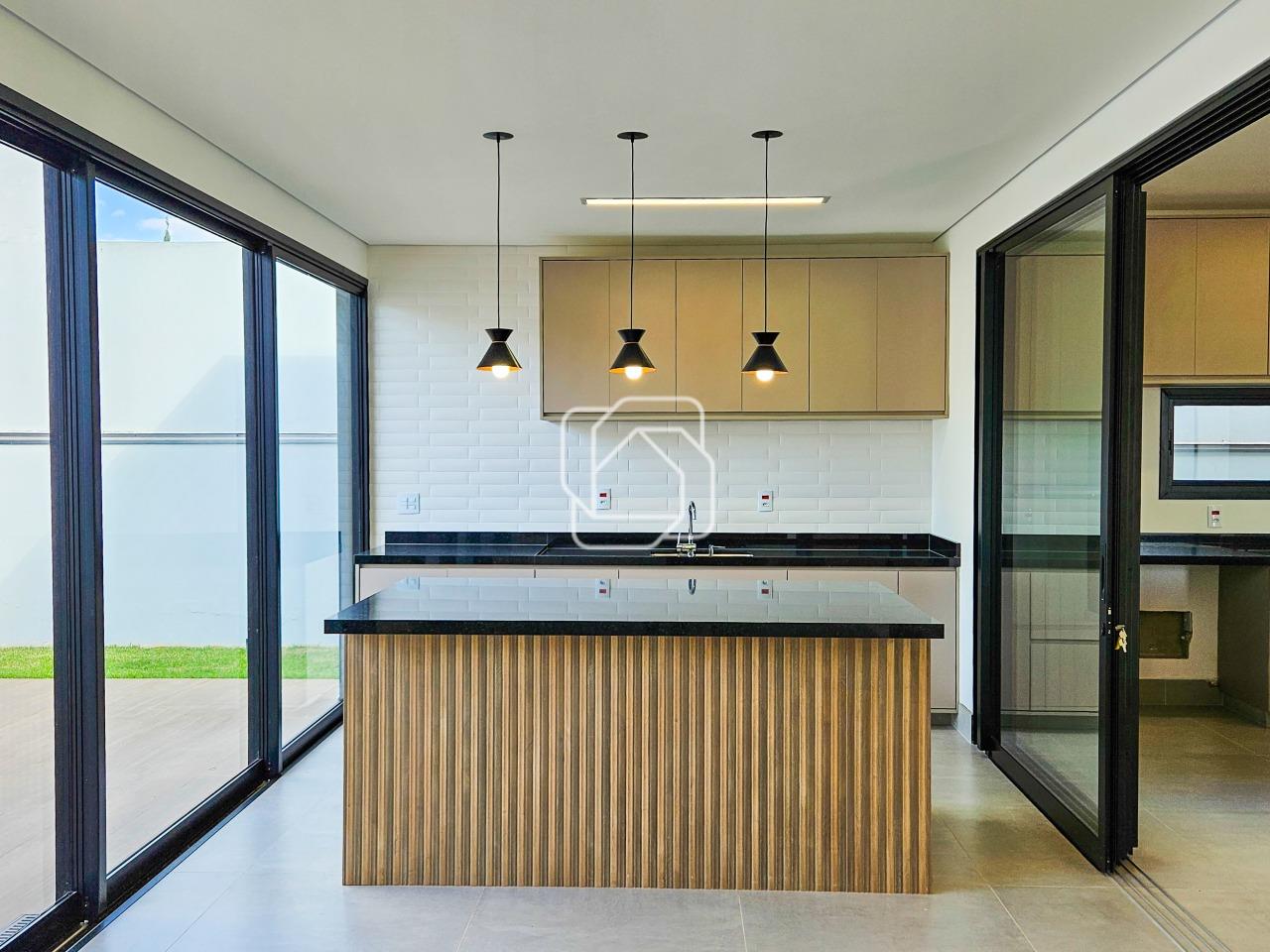 Casa de Condomínio à venda em Itu - SP - Residencial Parque Campos de Santo Antônio II: Cozinha gourmet