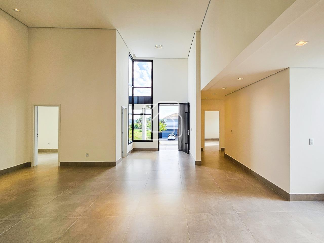 Casa de Condomínio à venda em Itu - SP - Residencial Parque Campos de Santo Antônio II: Visão da entrada do imóvel