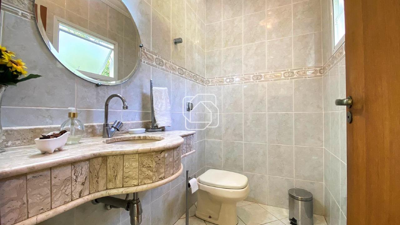 Casa de Condomínio à venda em Itu - SP - Condomínio Campos de Santo Antônio: Lavabo