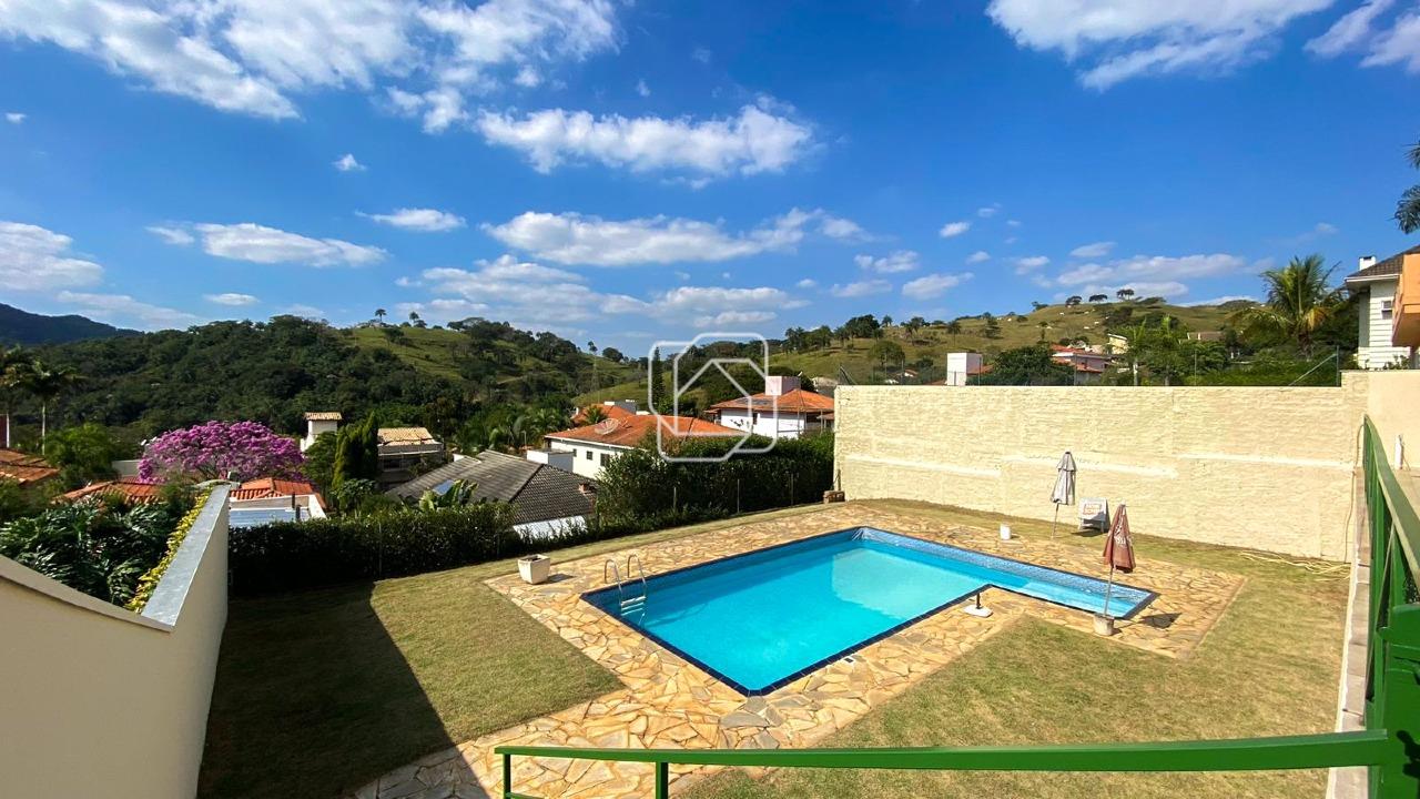 Casa de Condomínio à venda em Itu - SP - Condomínio Campos de Santo Antônio: Área externa com piscina