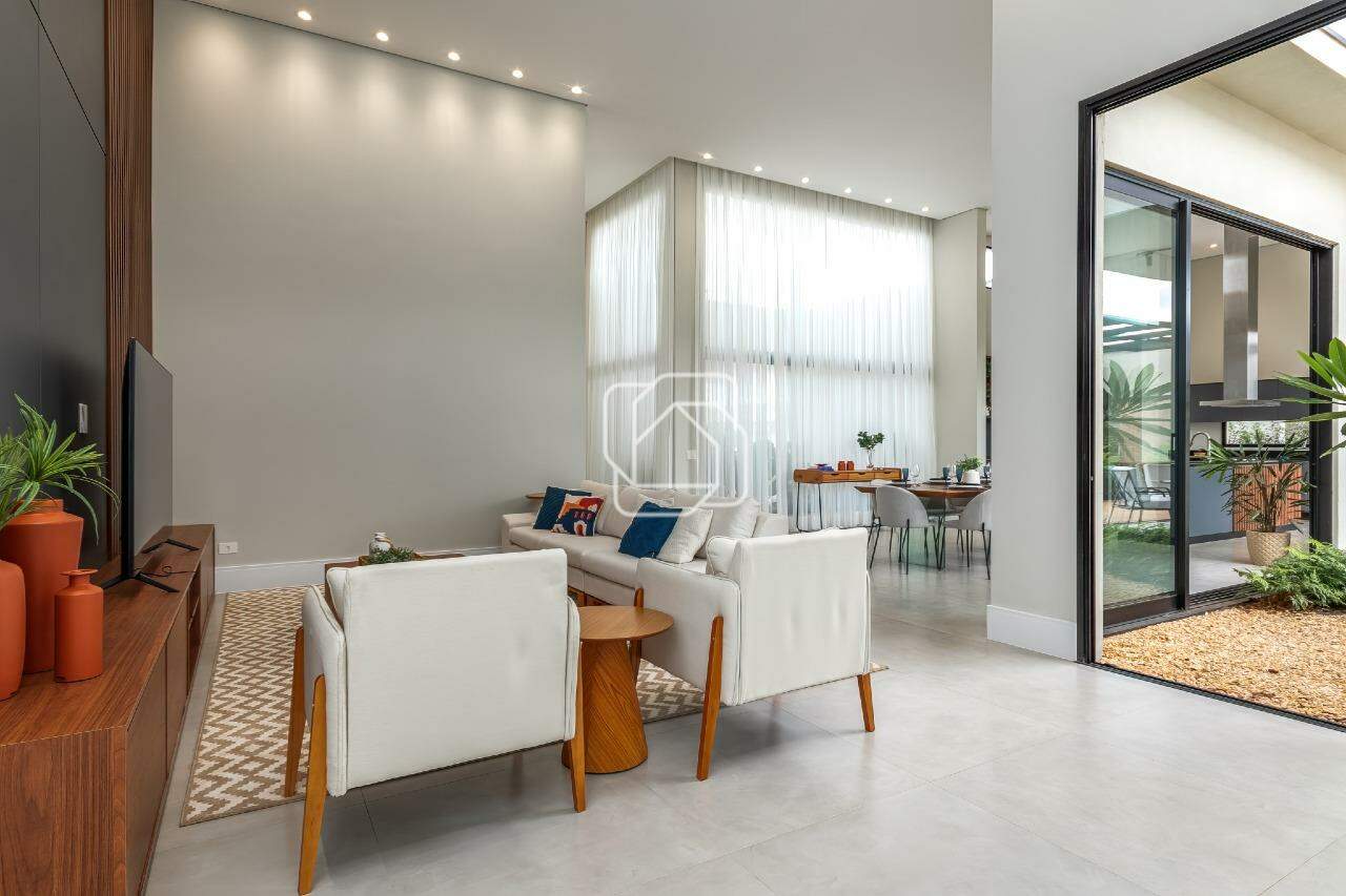 Casa de Condomínio à venda em Porto Feliz - SP - Fazenda Alvorada: Salas integradas