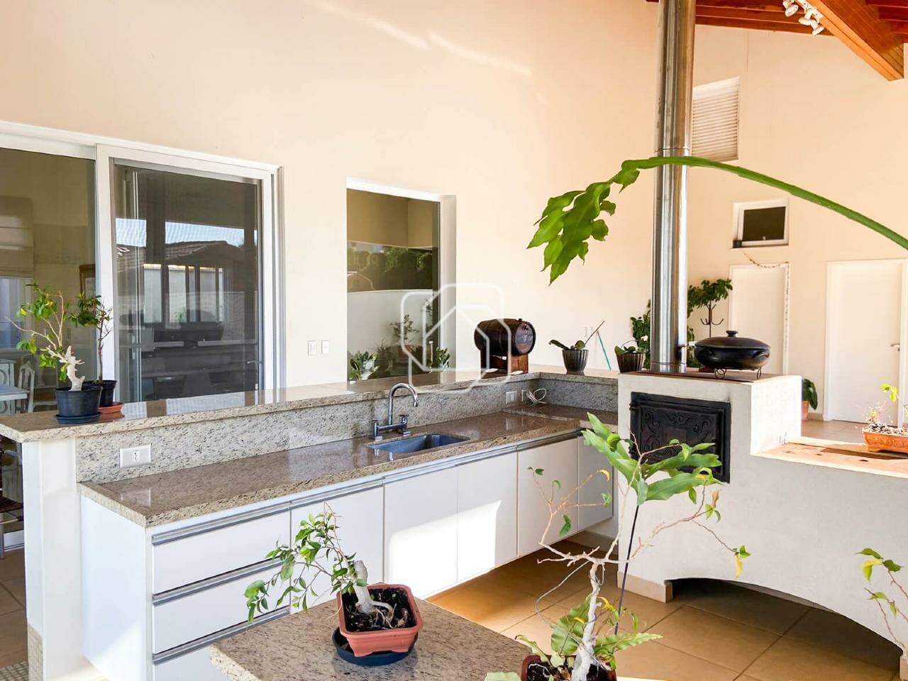 Casa de Condomínio à venda em Itu - SP - Condomínio Campos de Santo Antônio: Espaço gourmet