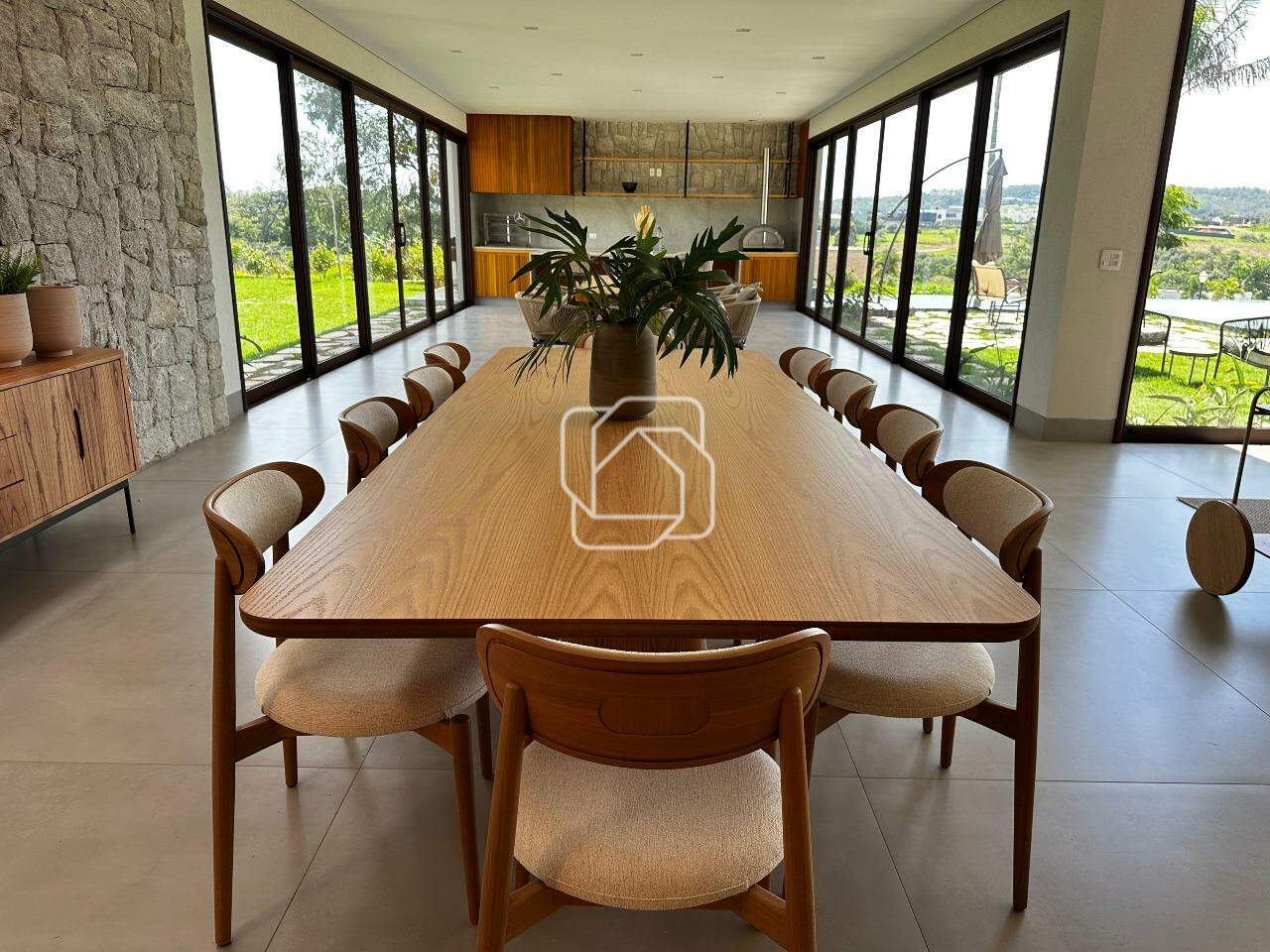Casa de Condomínio à venda em Itu - SP - Condomínio Terras de São José II: Espaço Gourmet integrados