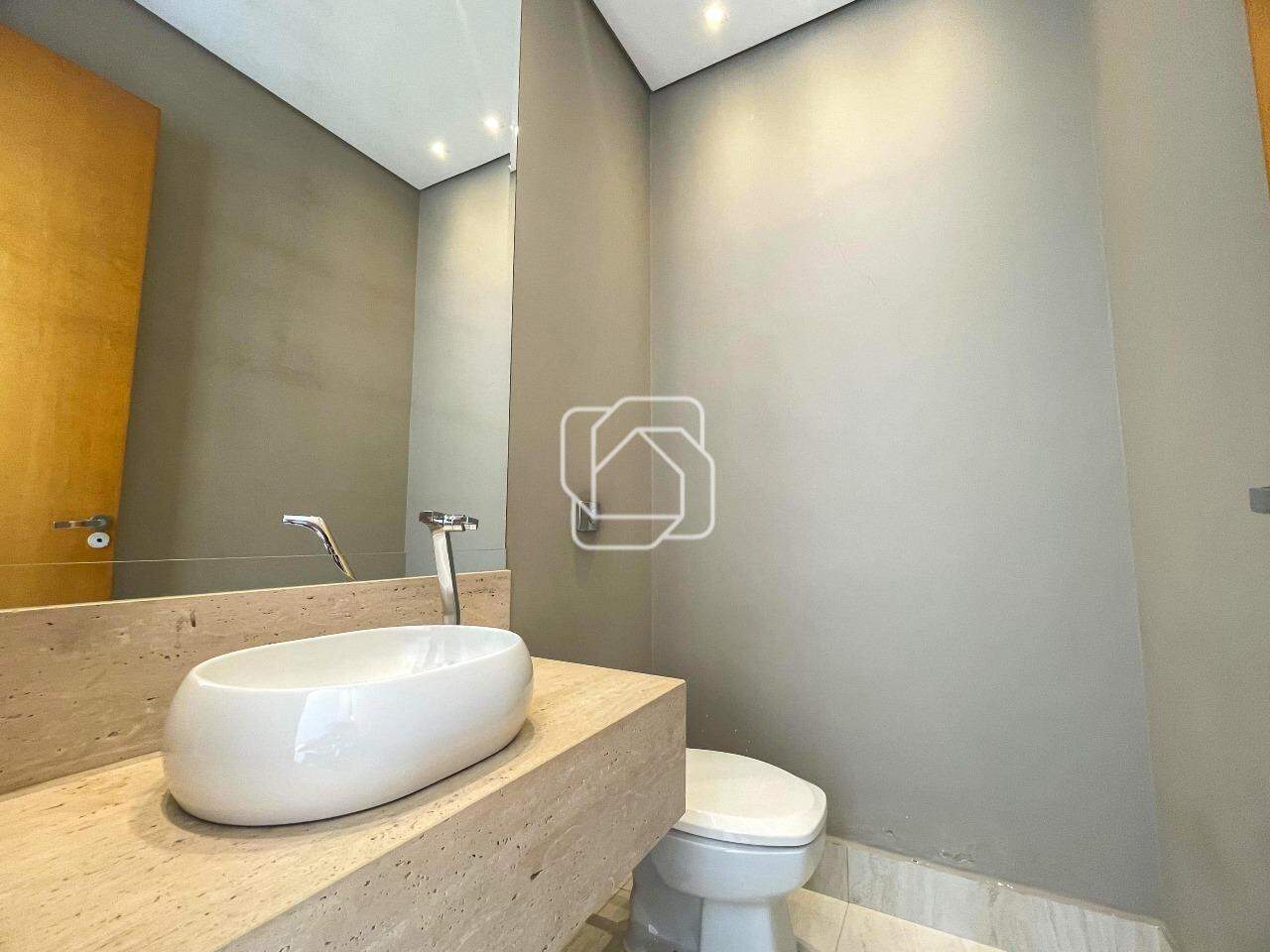 Casa de Condomínio para aluguel em Itu - SP - Condomínio Villas do Golfe: Lavabo