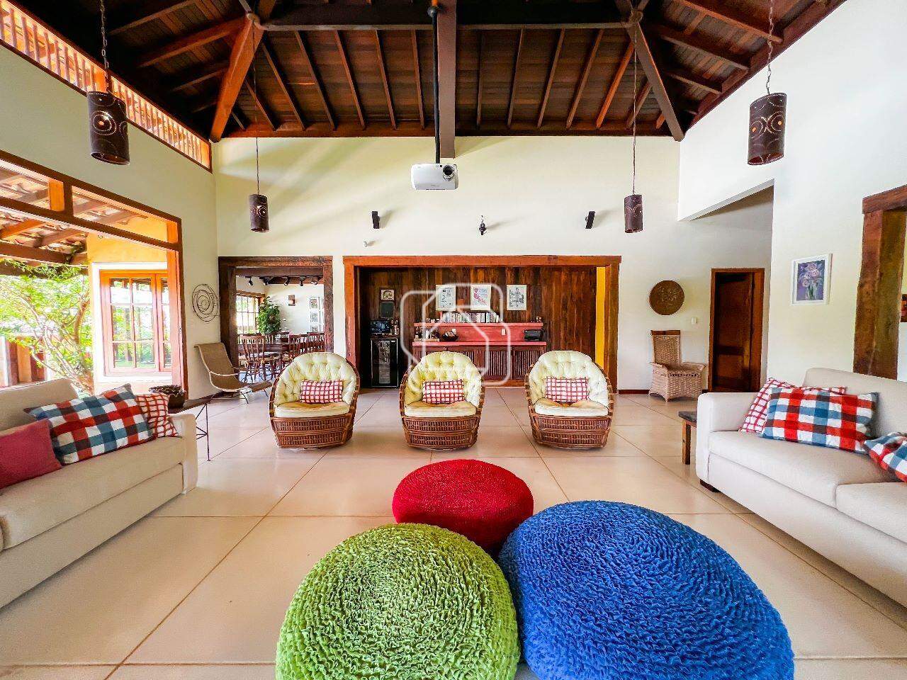 Casa de Condomínio para aluguel em Indaiatuba - SP - Lagos de Shanadu: Sala de estar