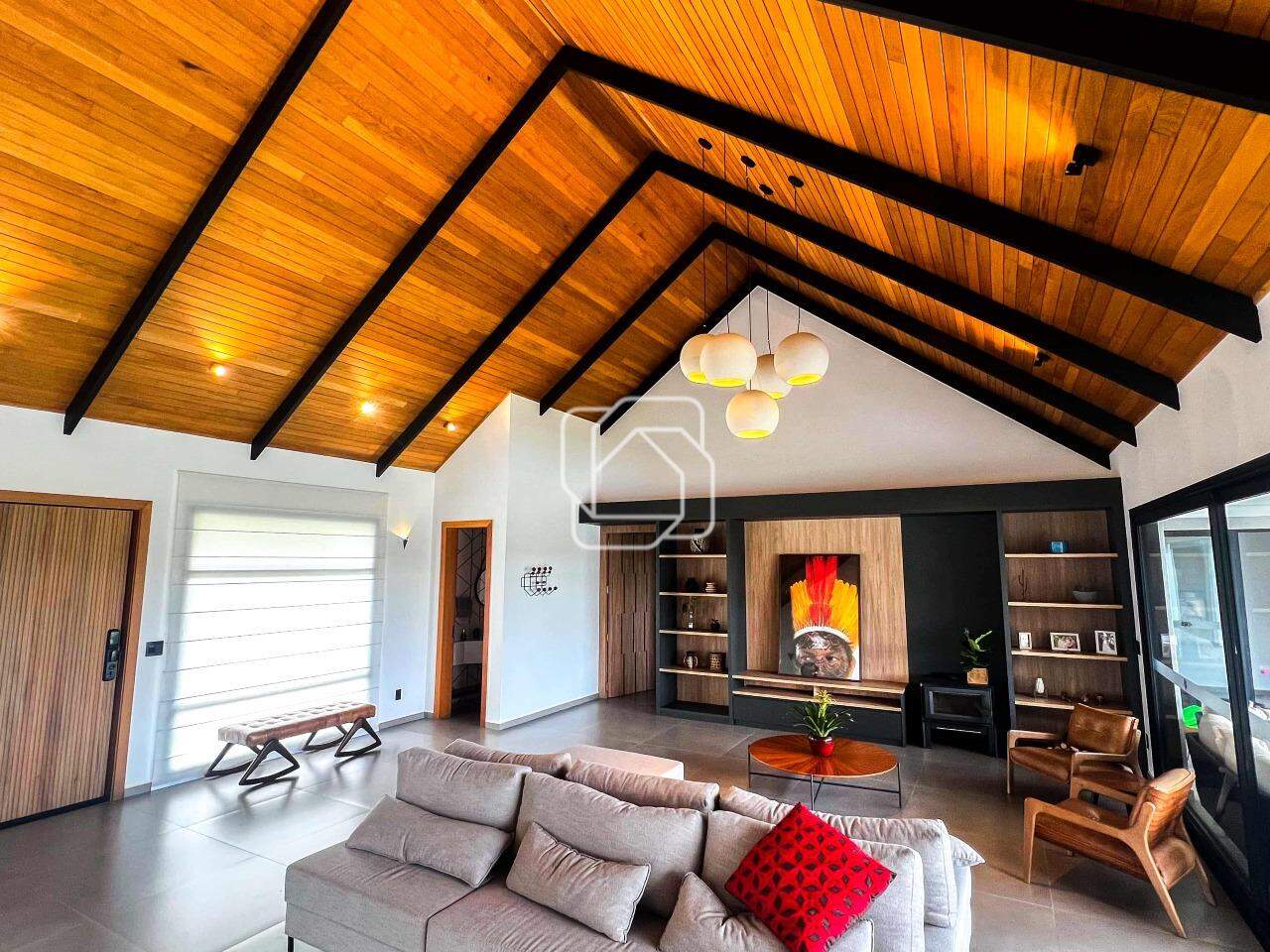 Casa de Condomínio à venda em Itu - SP - Condomínio Terras de São José II: Sala de estar