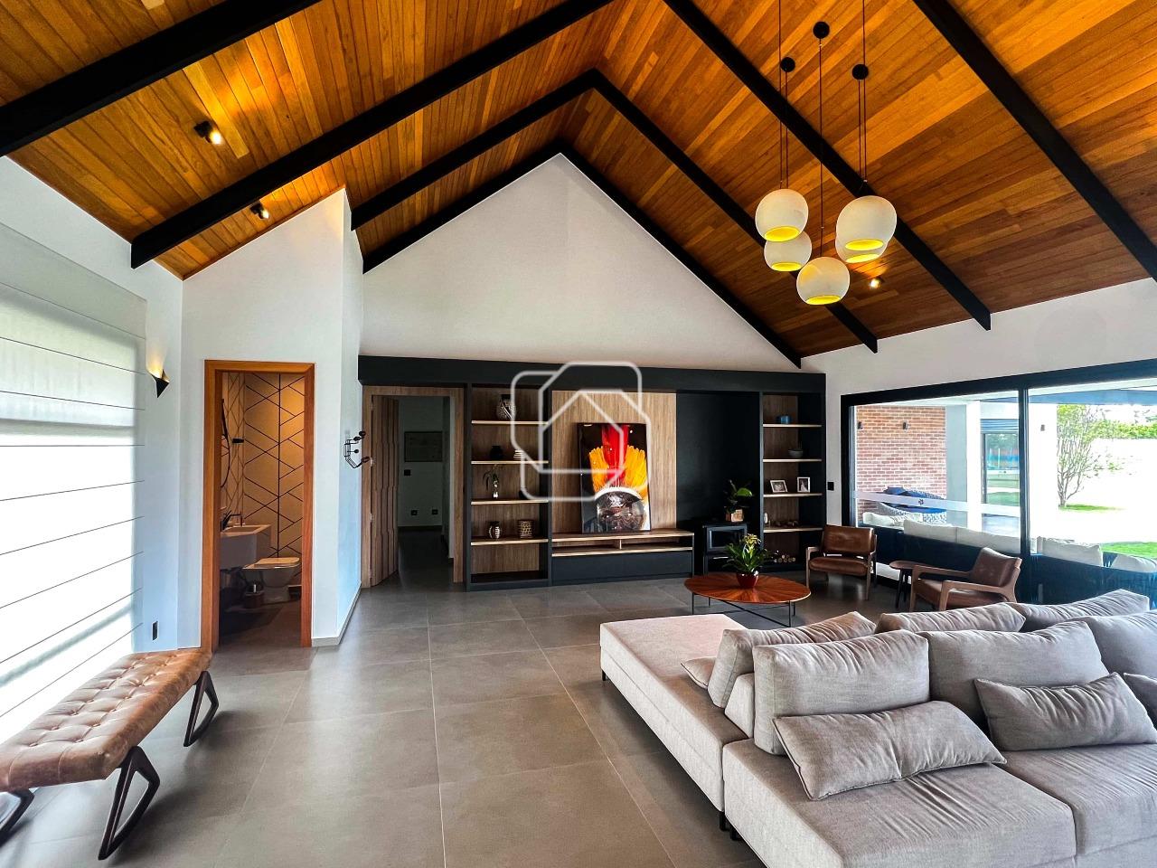 Casa de Condomínio à venda em Itu - SP - Condomínio Terras de São José II: Sala de estar