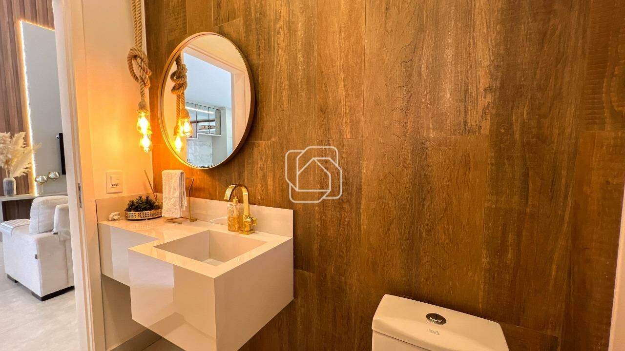 Casa de Condomínio para aluguel em Indaiatuba - SP - Jardim Piemonte: Lavabo