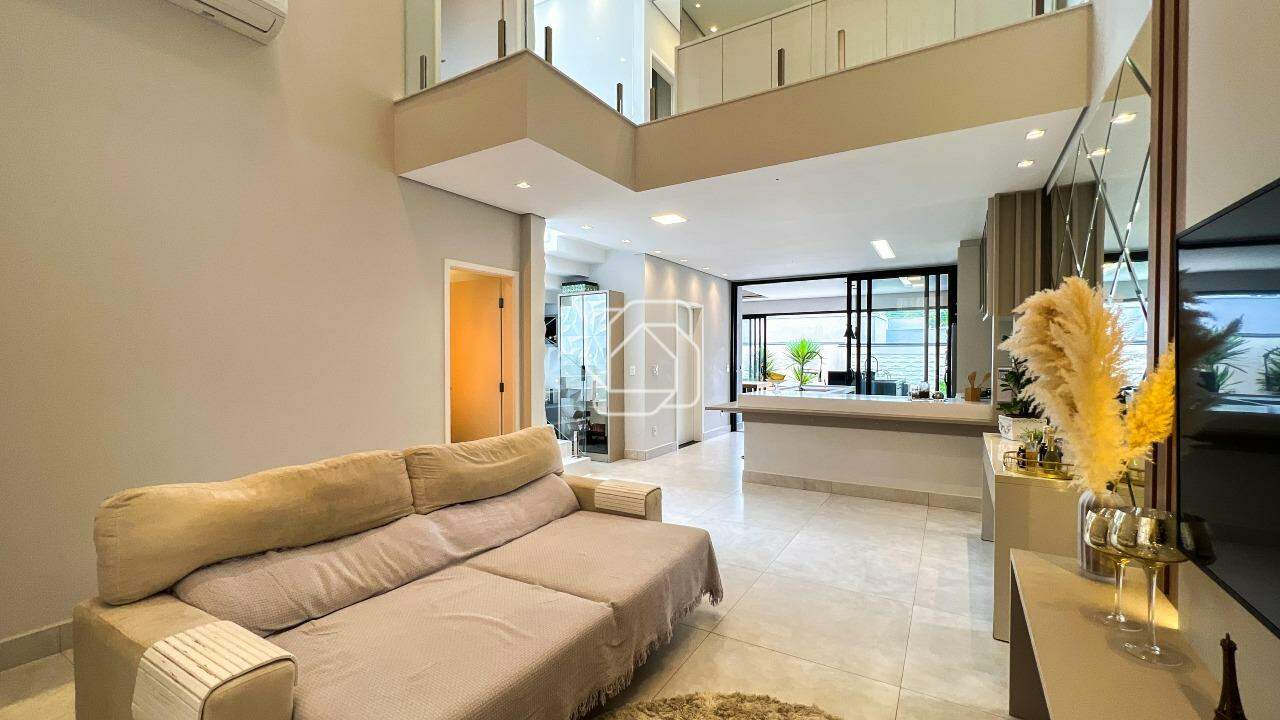 Casa de Condomínio para aluguel em Indaiatuba - SP - Jardim Piemonte: Sala de estar