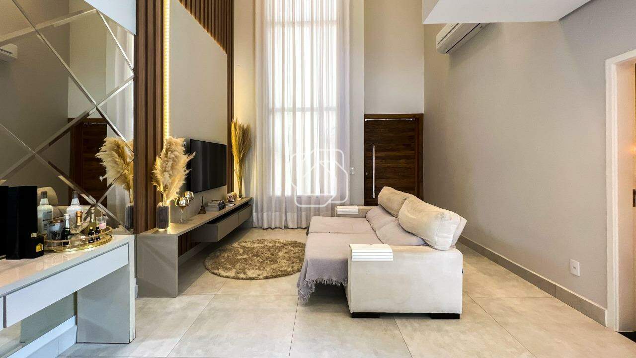 Casa de Condomínio para aluguel em Indaiatuba - SP - Jardim Piemonte: Sala de estar