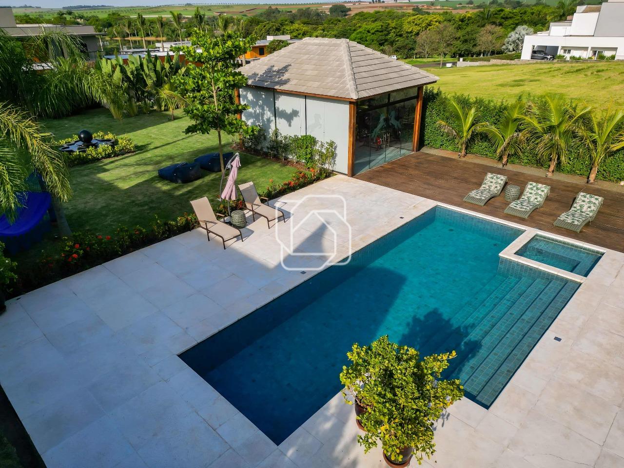 Casa de Condomínio à venda em Porto Feliz - SP - Fazenda Alvorada: Visão aérea do imóvel