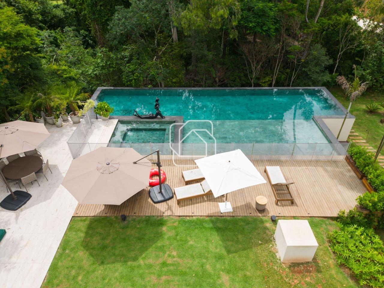 Casa de Condomínio para aluguel em Itu - SP - Condomínio Terras de São José: Visão da piscina