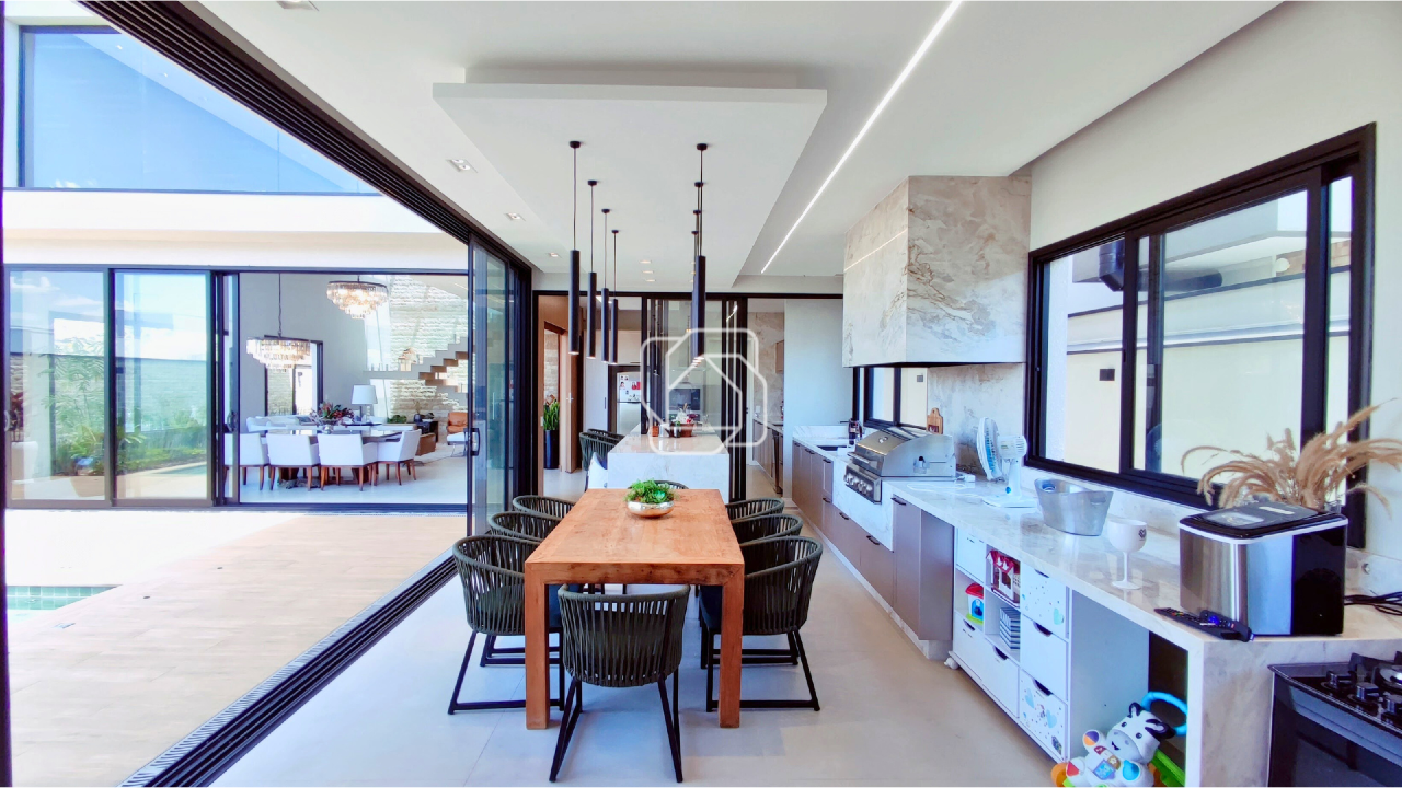 Casa de Condomínio à venda em Indaiatuba - SP - Jardim Residencial Santa Clara: Área gourmet