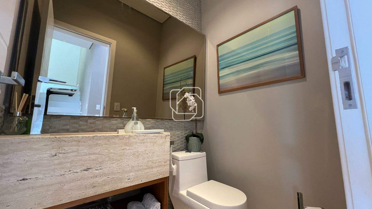 Casa de Condomínio para aluguel em Indaiatuba - SP - Jardim Residencial Dona Lucilla: Lavabo