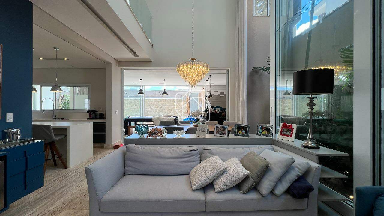 Casa de Condomínio para aluguel em Indaiatuba - SP - Jardim Residencial Dona Lucilla: Ambientes integrados
