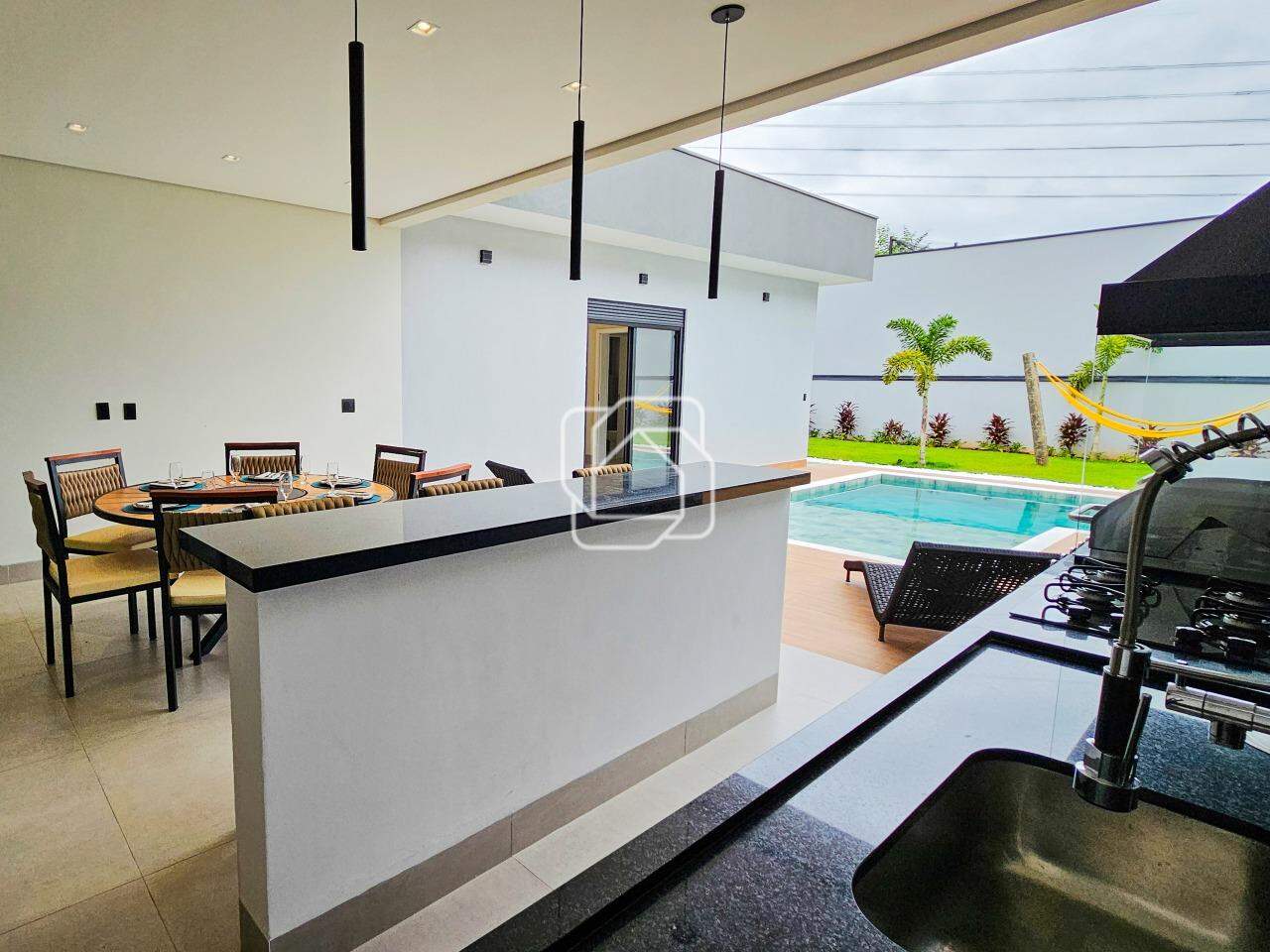 Casa de Condomínio à venda em Itu - SP - Condomínio Villas do Golfe: Área gourmet