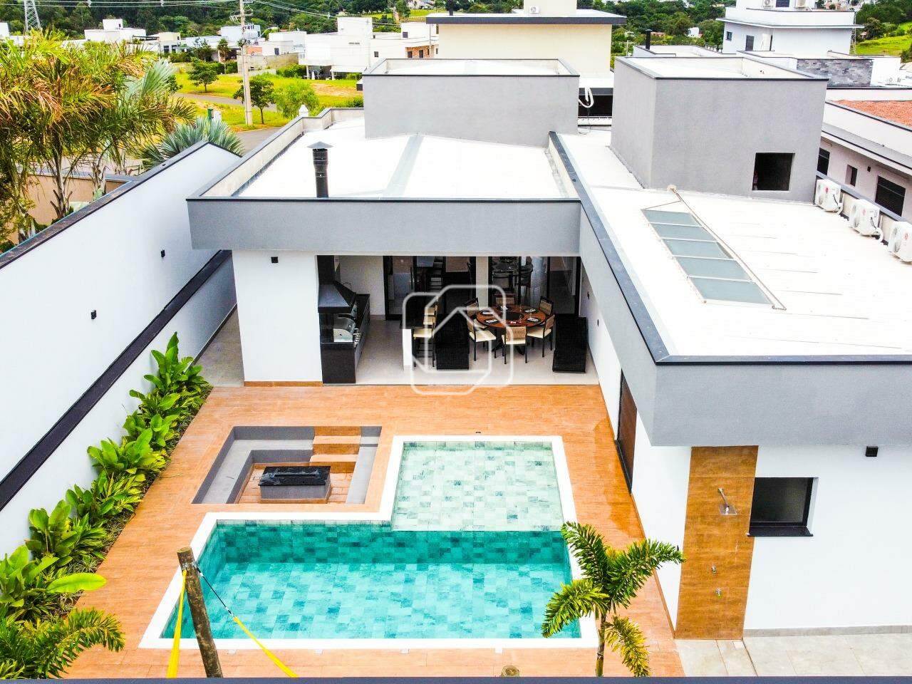 Casa de Condomínio à venda em Itu - SP - Condomínio Villas do Golfe: Vista aérea