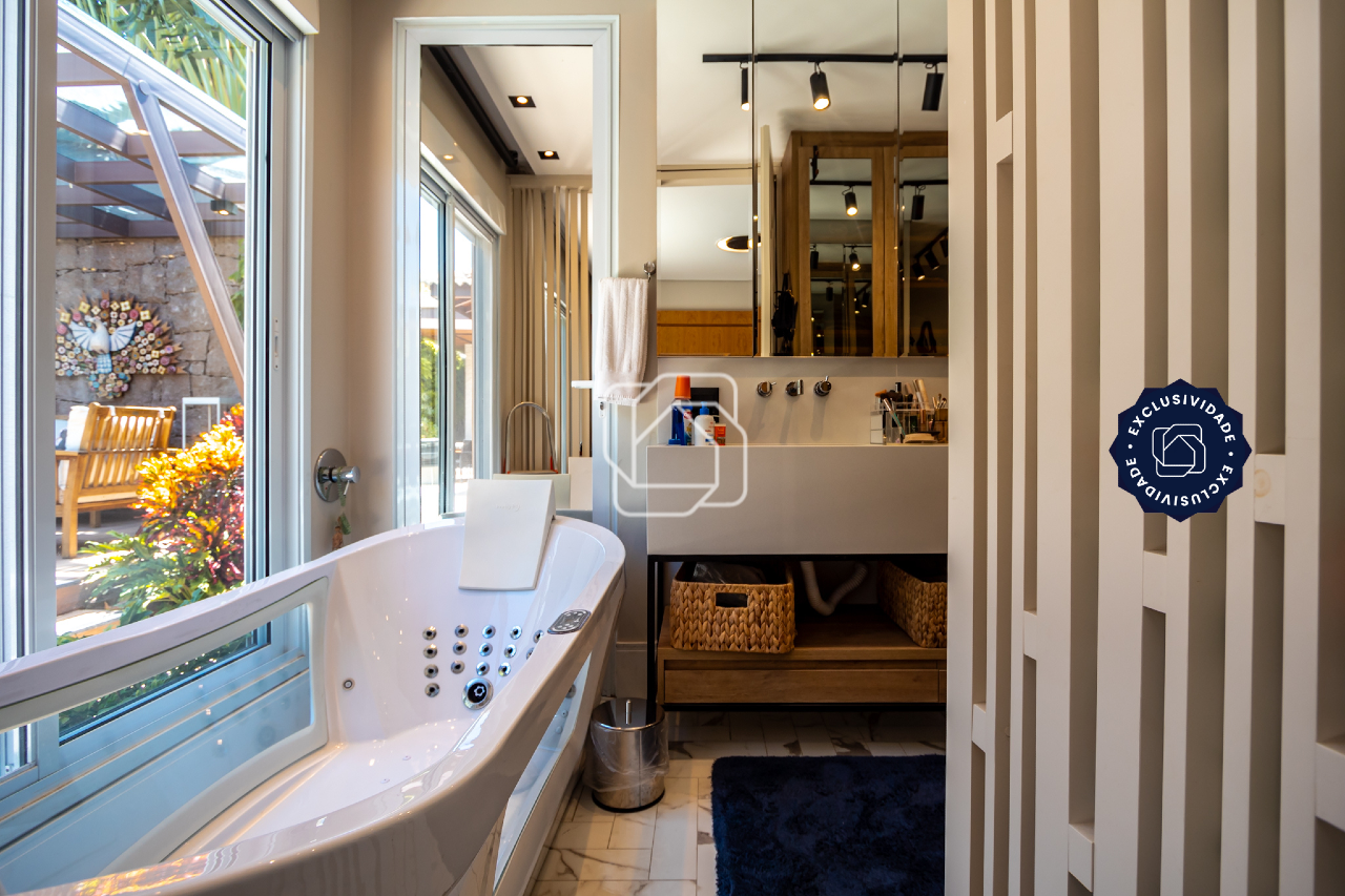 Casa de Condomínio à venda em Indaiatuba - SP - Jardim Vila Paradiso: Banheiro