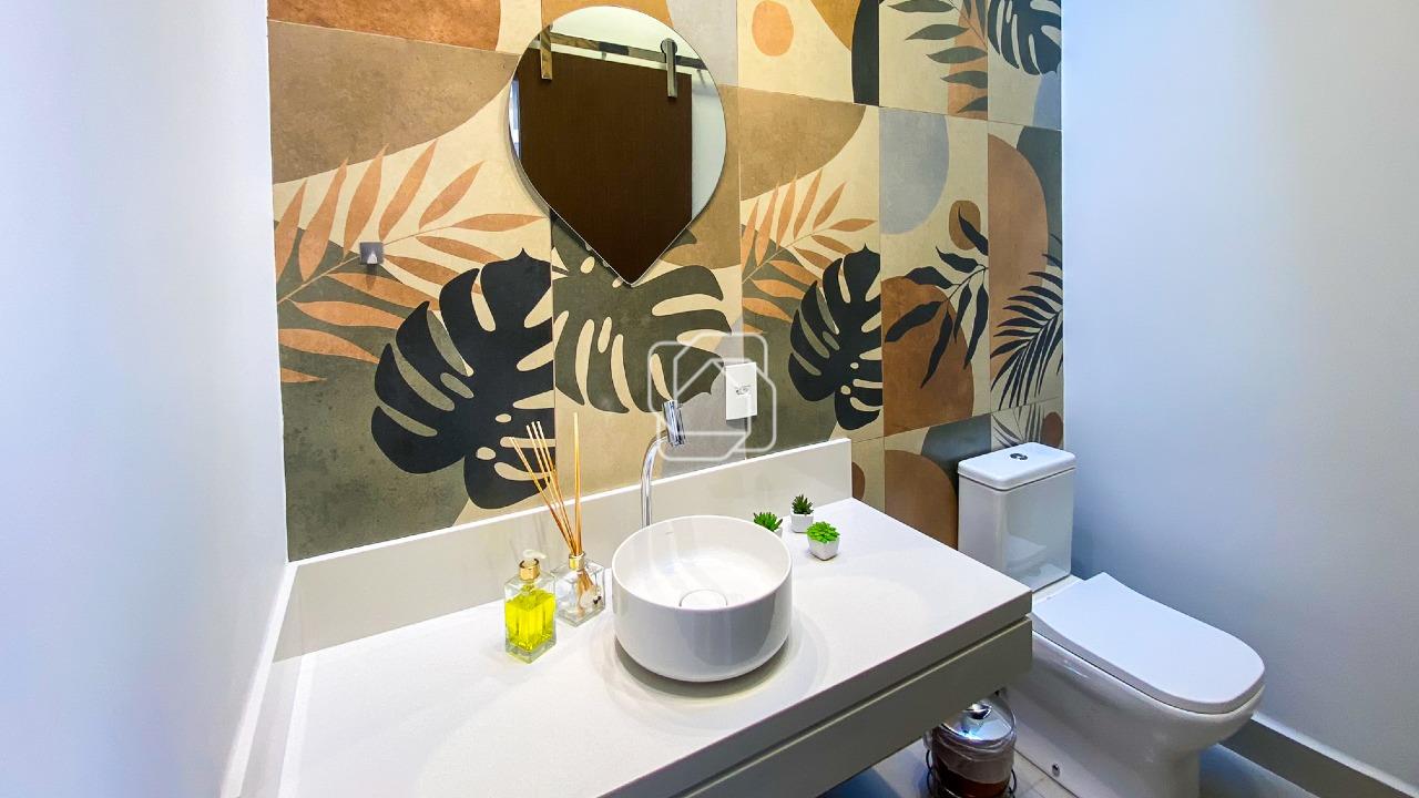 Casa de Condomínio à venda em Salto - SP - Residencial Lagos D’Icaraí: Banheiro