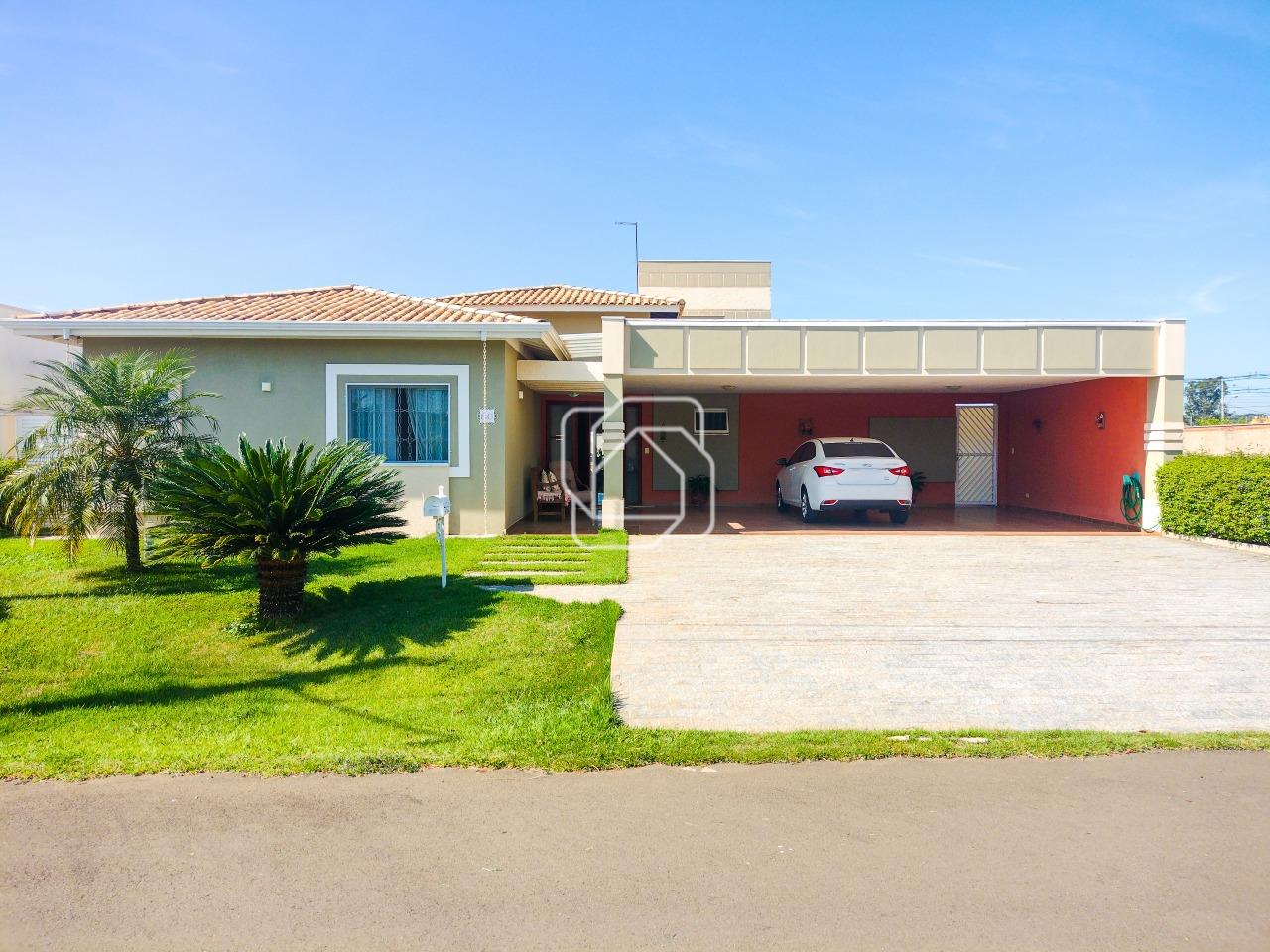 Casa de Condomínio à venda em Itu - SP - Condomínio Xapada Parque Ytu: Fachada e garagem