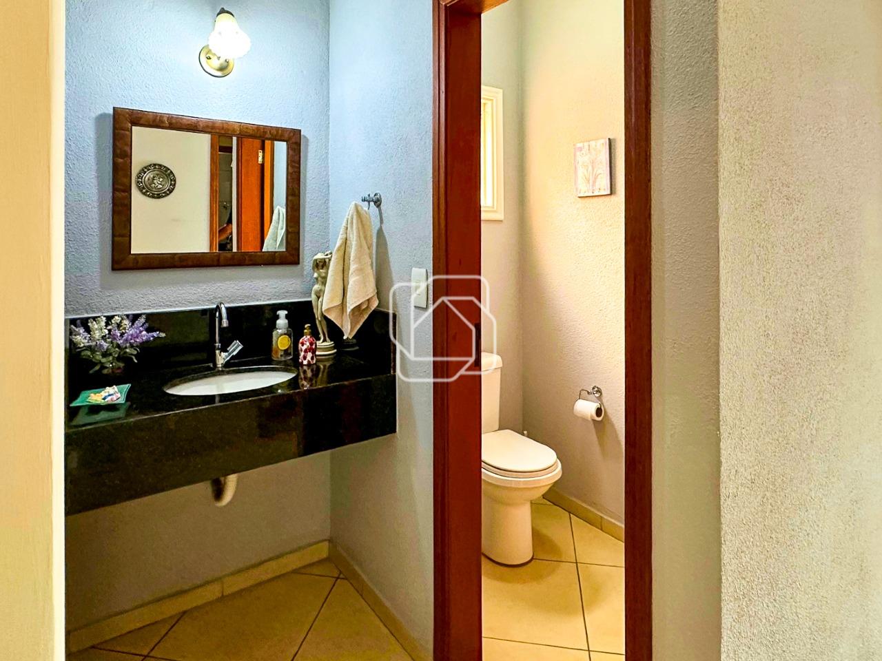 Casa de Condomínio à venda em Itu - SP - Condomínio Xapada Parque Ytu: Banheiro da suíte