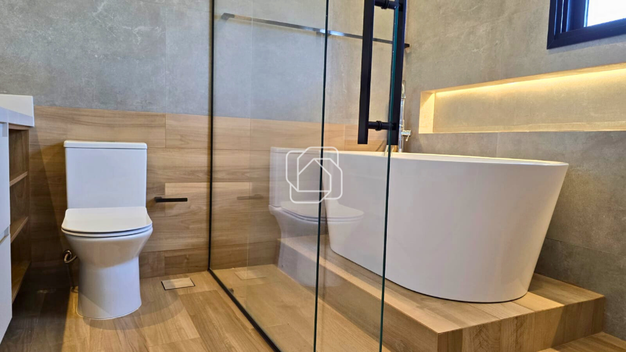 Casa de Condomínio à venda em Porto Feliz - SP - Fazenda Alvorada: Banheiro