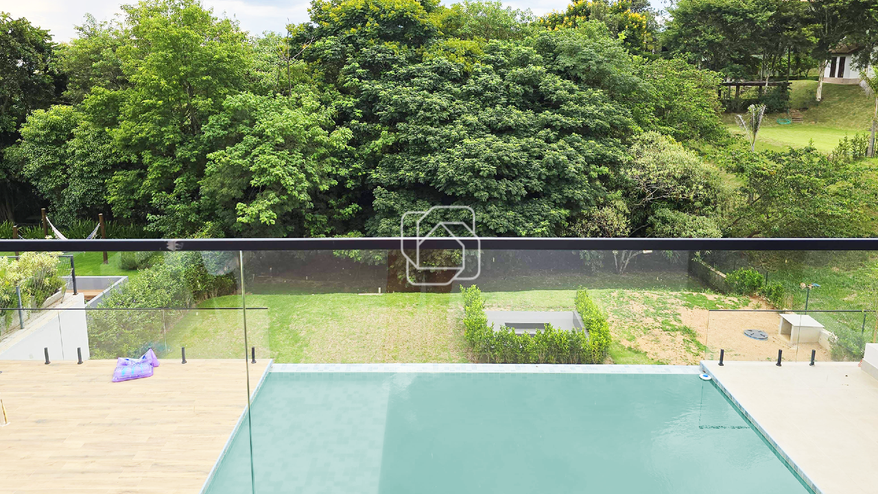 Casa de Condomínio à venda em Itu - SP - Condomínio Fazenda Kurumin: Vista para a piscina