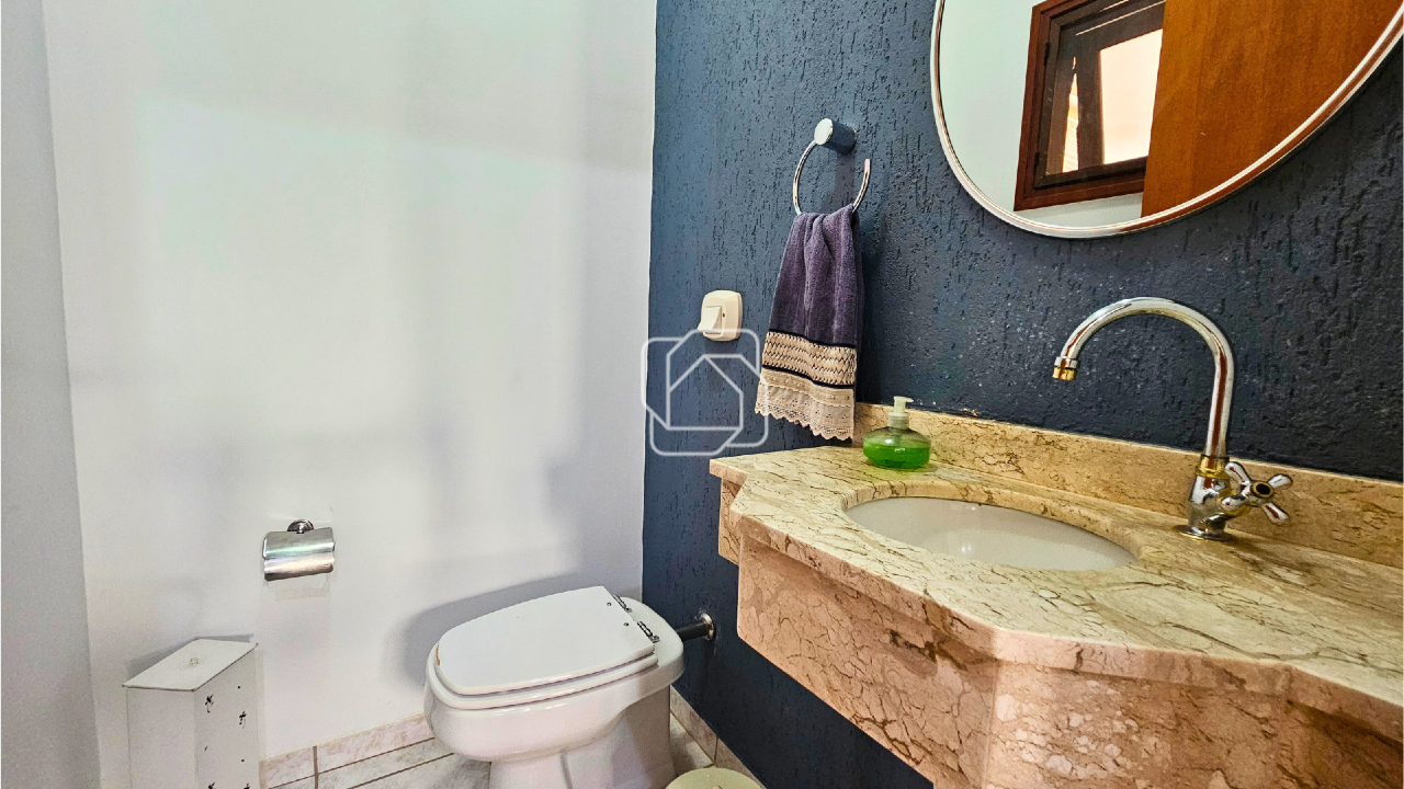 Casa de Condomínio à venda em Itu - SP - Condomínio Portal de Itu: Lavabo