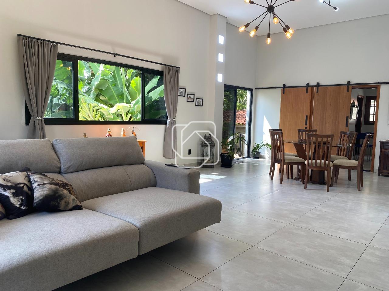 Casa de Condomínio para aluguel em Indaiatuba - SP - Terras de Itaici: Ambientes integrados