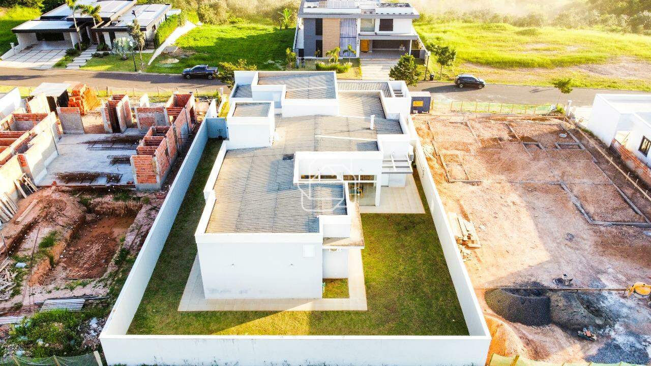Casa de Condomínio à venda em Itu - SP - Residencial Parque Campos de Santo Antônio II: Vista aérea com drone