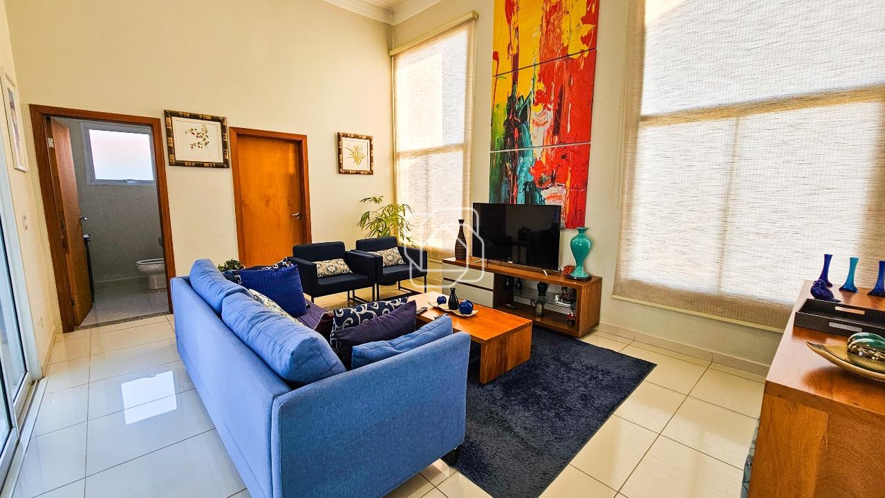 Casa de Condomínio à venda em Itu - SP - Residencial Parque Campos de Santo Antônio II: Sala de TV