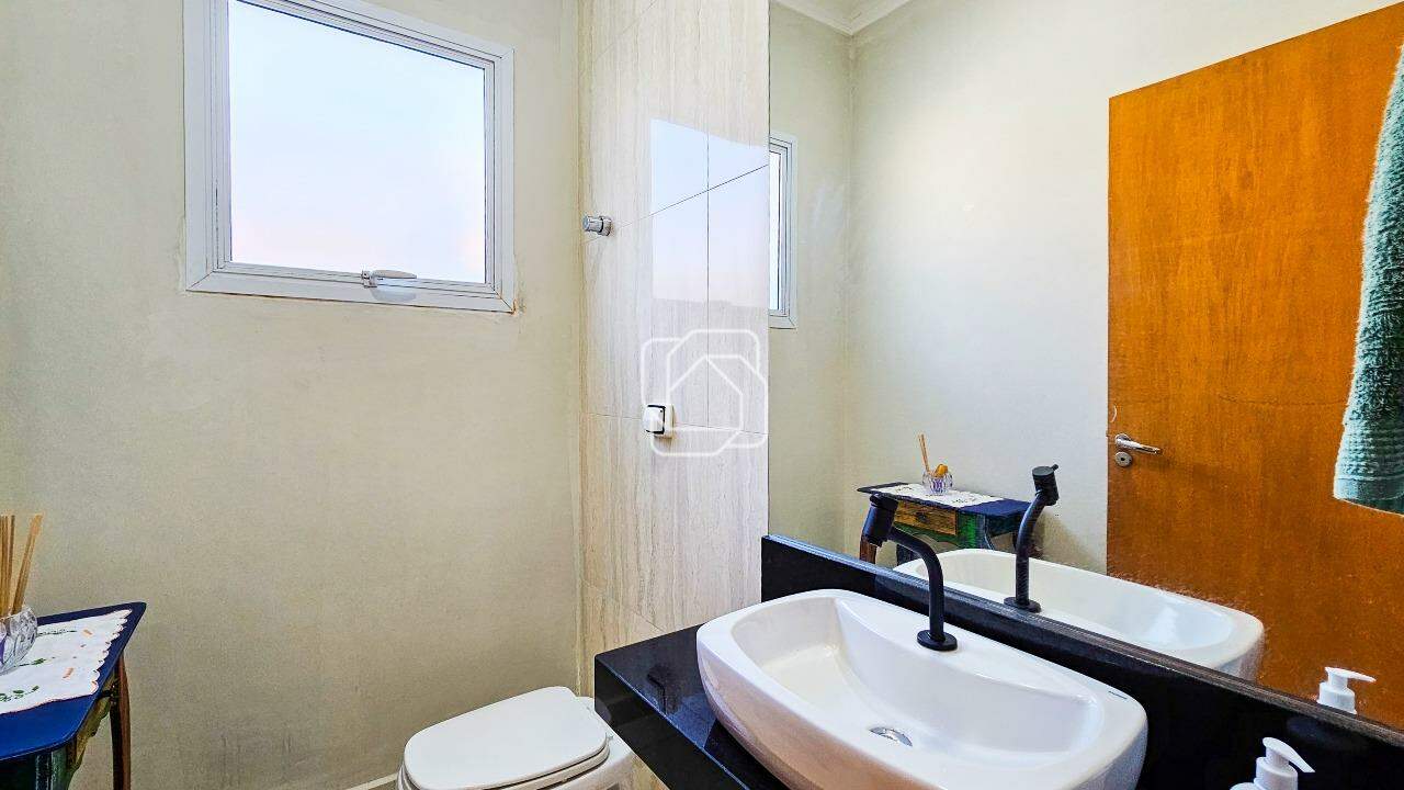 Casa de Condomínio à venda em Itu - SP - Residencial Parque Campos de Santo Antônio II: Lavabo social